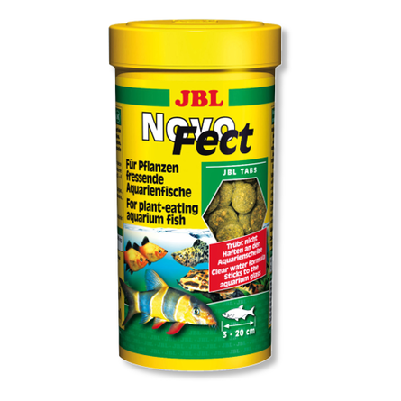 JBL NovoFect Корм для растительноядных рыб, 160 таблеток – интернет-магазин Ле’Муррр