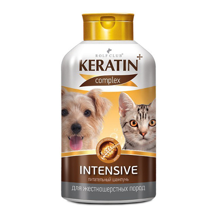 Экопром Keratin Complex+ Intensive Шампунь для жесткошерстных собак и кошек – интернет-магазин Ле’Муррр