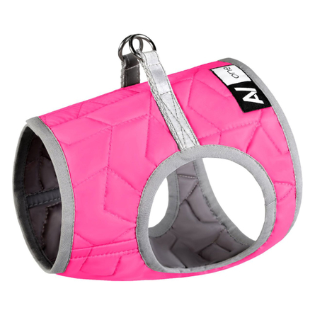 Collar AiryVest One XS4 Мягкая шлейка для собак, розовая – интернет-магазин Ле’Муррр
