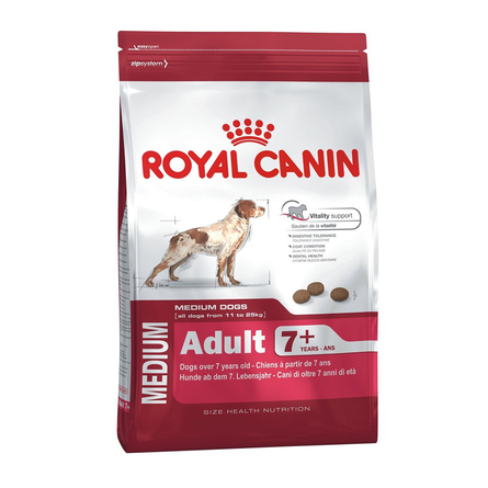 Royal Canin Medium Adult 7+ Сухой корм для пожилых собак средних пород старше 7 лет – интернет-магазин Ле’Муррр